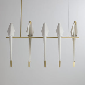 Paper Crane Bird LED Chandelier