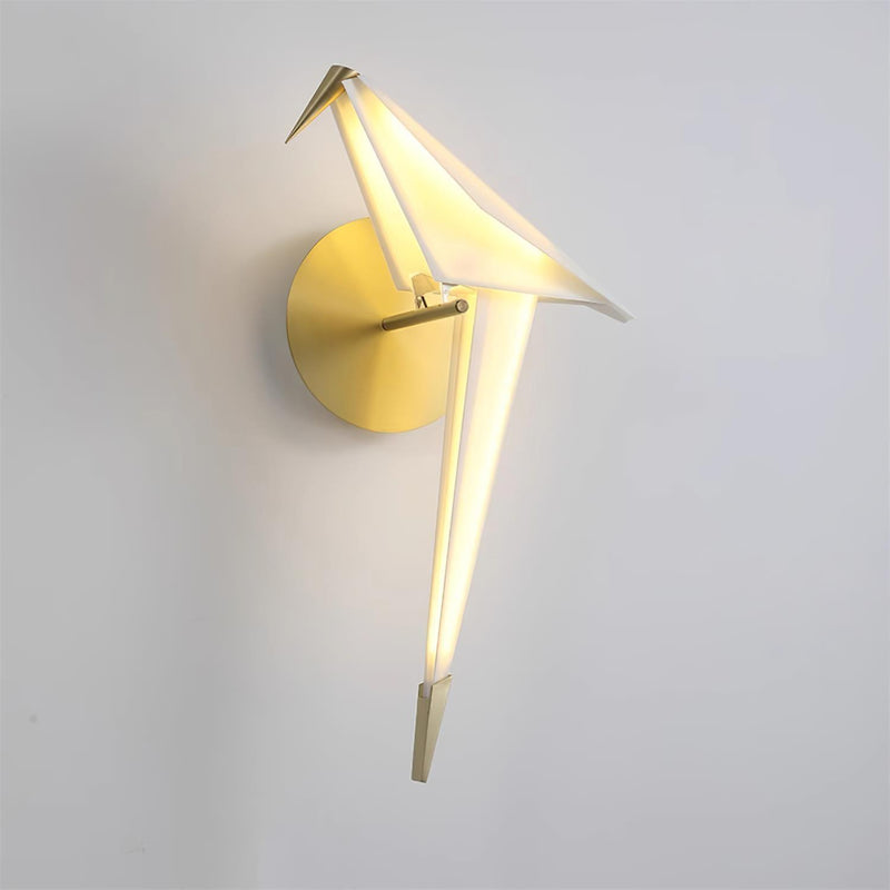 White Paper Crane Wall Lamp – detail 21