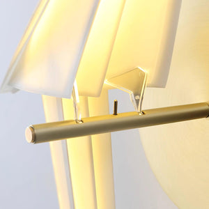 White Paper Crane Wall Lamp 13.7″- 21.6″