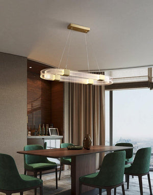 Parallel Ring LED Chandelier