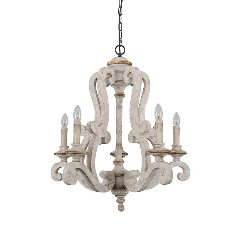 Parrotuncle Wooden Candle Chandelier – detail 27