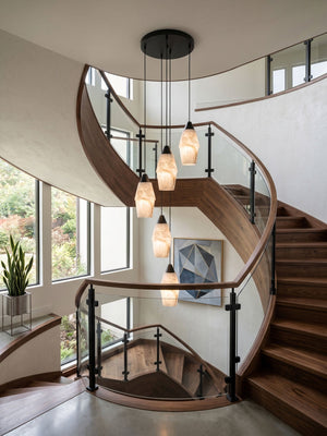Pavilion Alabaster Cluster Chandelier