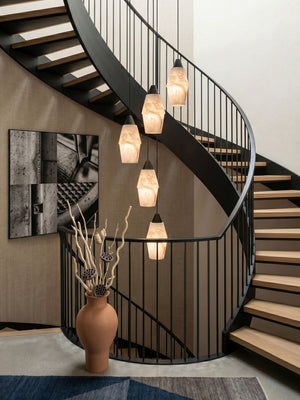 Pavilion Alabaster Cluster Chandelier
