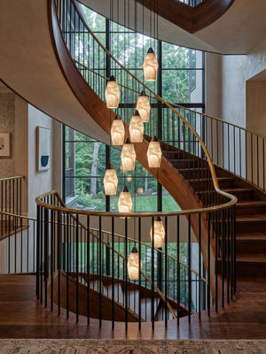Pavilion Alabaster Cluster Chandelier