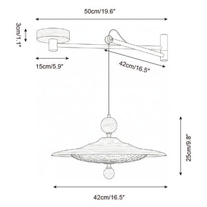 Pavilion Swing Arm Pendant Lamp