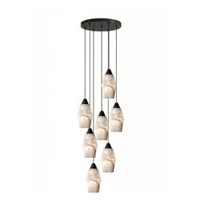 Pavilion Alabaster Cluster Chandelier