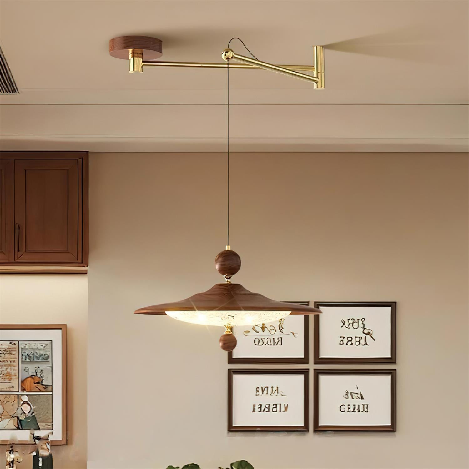 Pavilion Swing Arm Pendant Lamp
