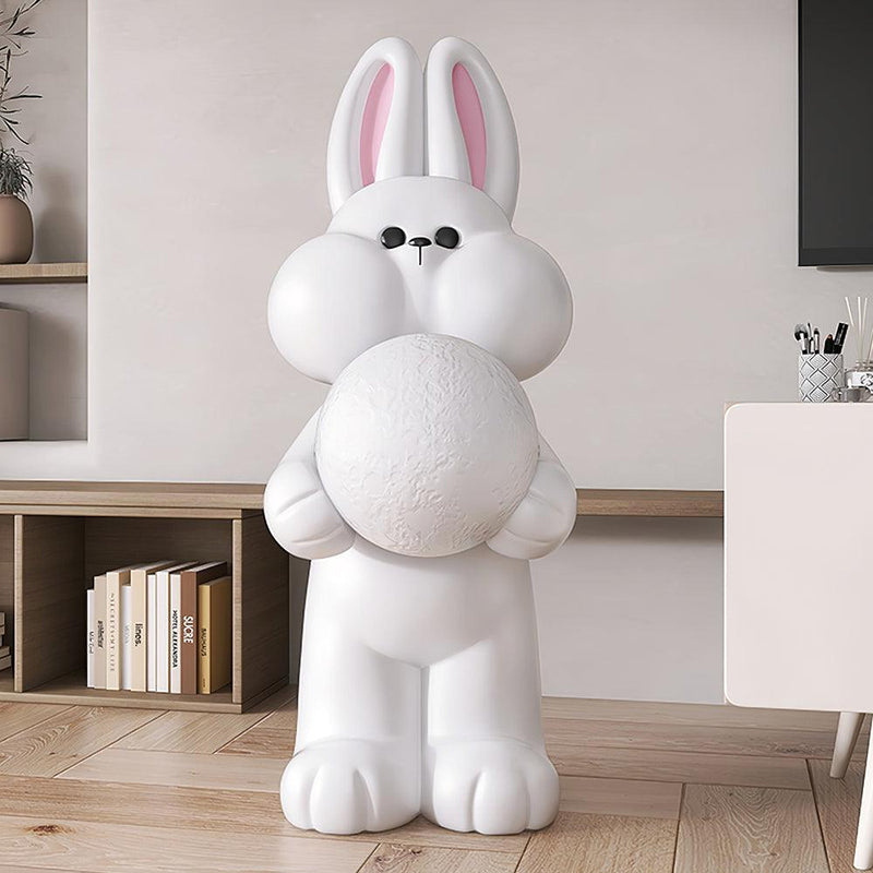 Peach Rabbit Floor Lamp – detail 9