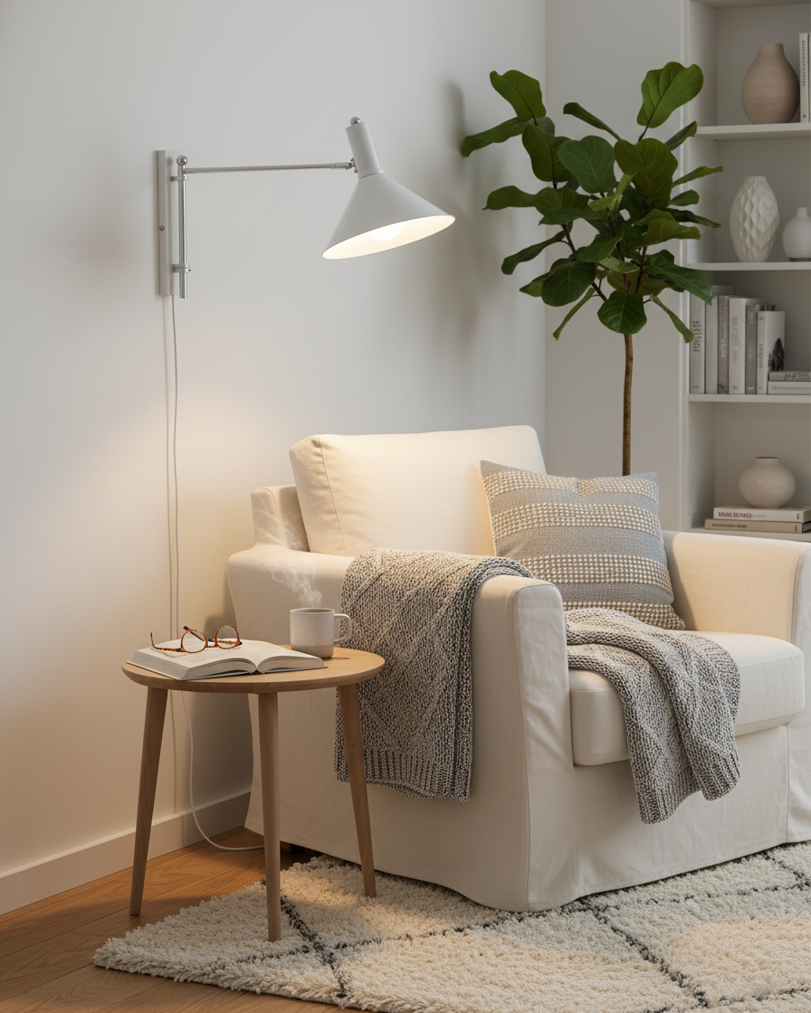 Peak Plug In Wall Lamp