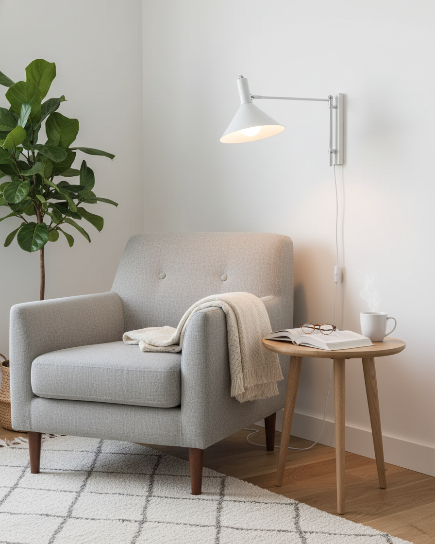 Peak Plug In Wall Lamp