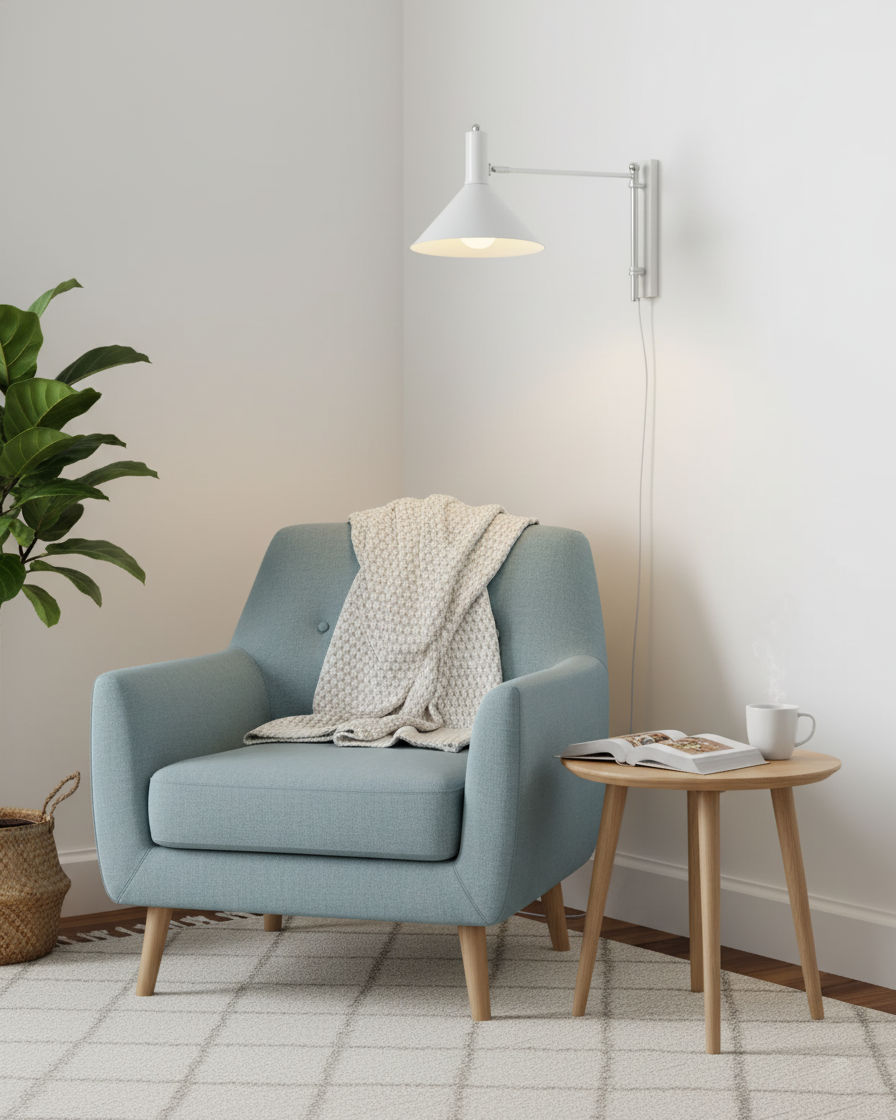 Peak Plug In Wall Lamp