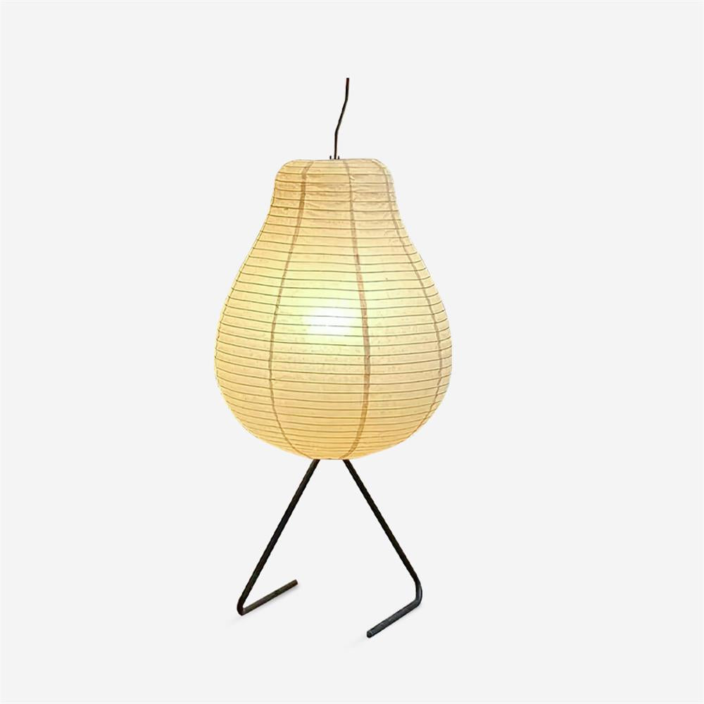 Pear Rice Paper Floor Lamp