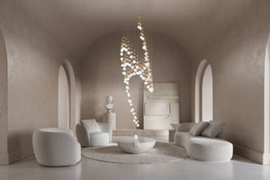 Pearl Curtain Customize Chandelier