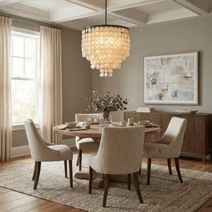 Pearl Shell Chandelier