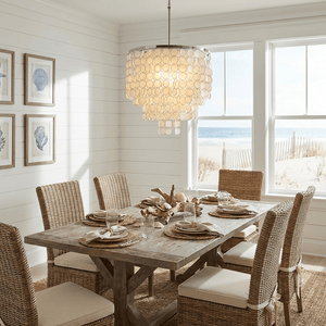 Pearl Shell Chandelier