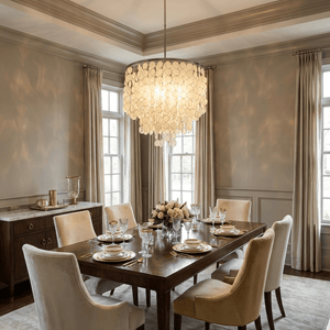 Pearl Shell Chandelier