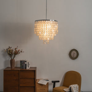 Pearl Shell Chandelier