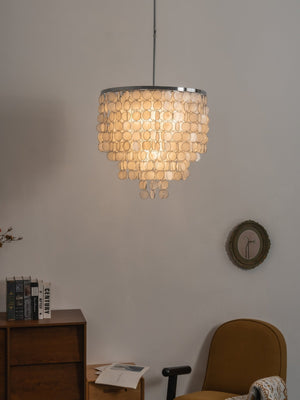 Pearl Shell Chandelier