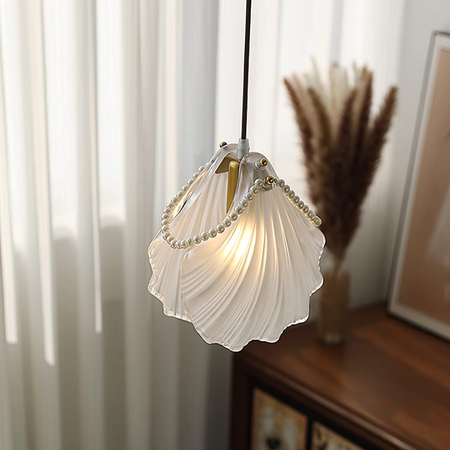 Pearl Shell Pendant Lamp 7.9″- 7.9″ - Docos