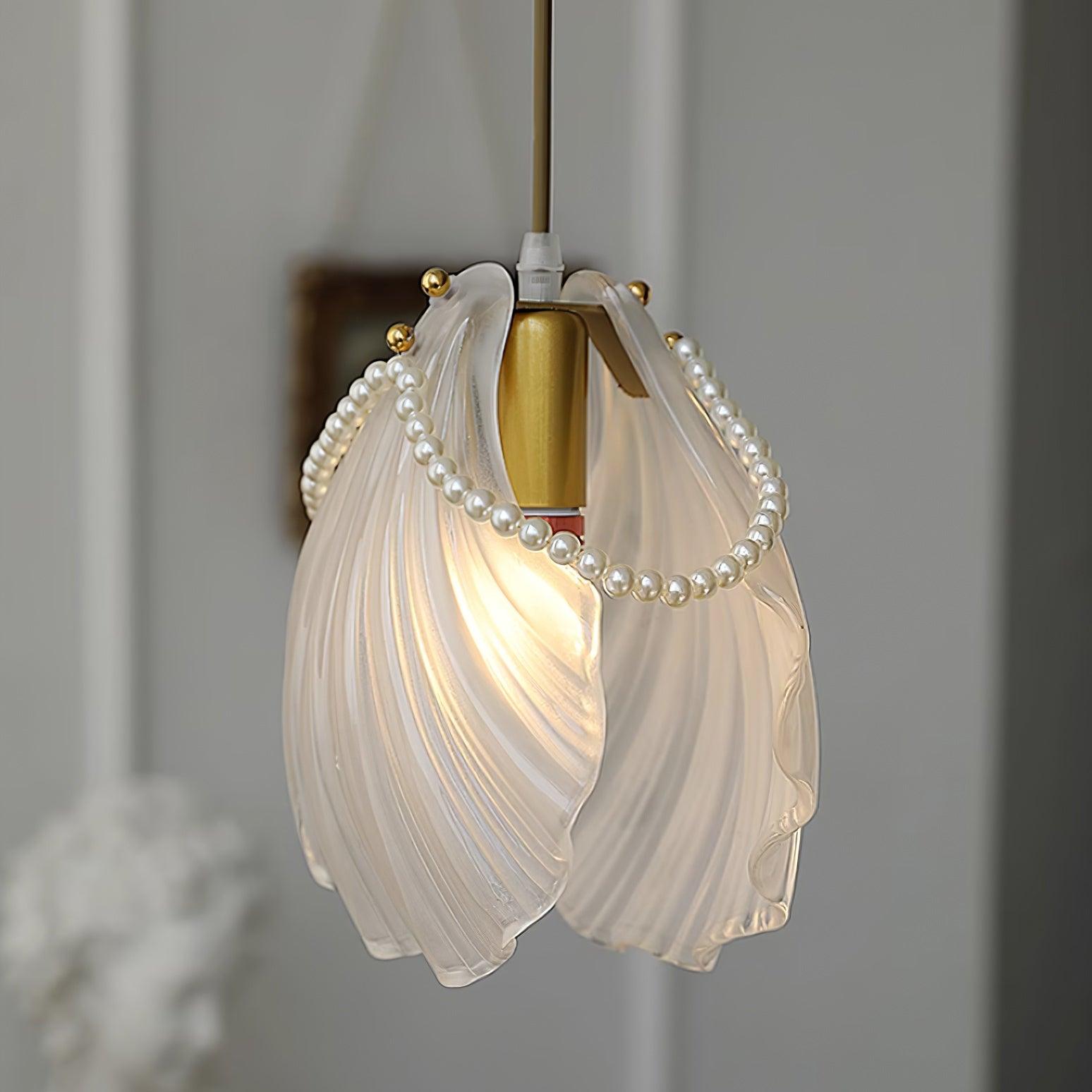 Pearl Shell Pendant Lamp 7.9″- 7.9″ - Docos