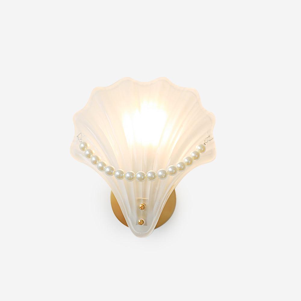 Pearl Shell Wall Lamp 9″ - 7.8″