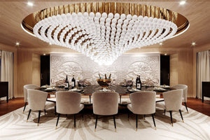 Pearl Wave Chandelier