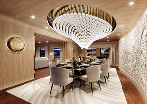 Pearl Wave Chandelier