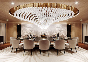 Pearl Wave Chandelier
