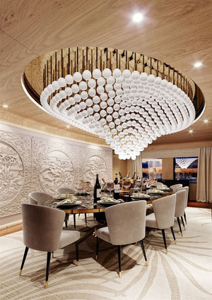 Pearl Wave Chandelier
