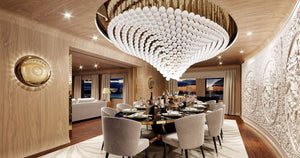 Pearl Wave Chandelier