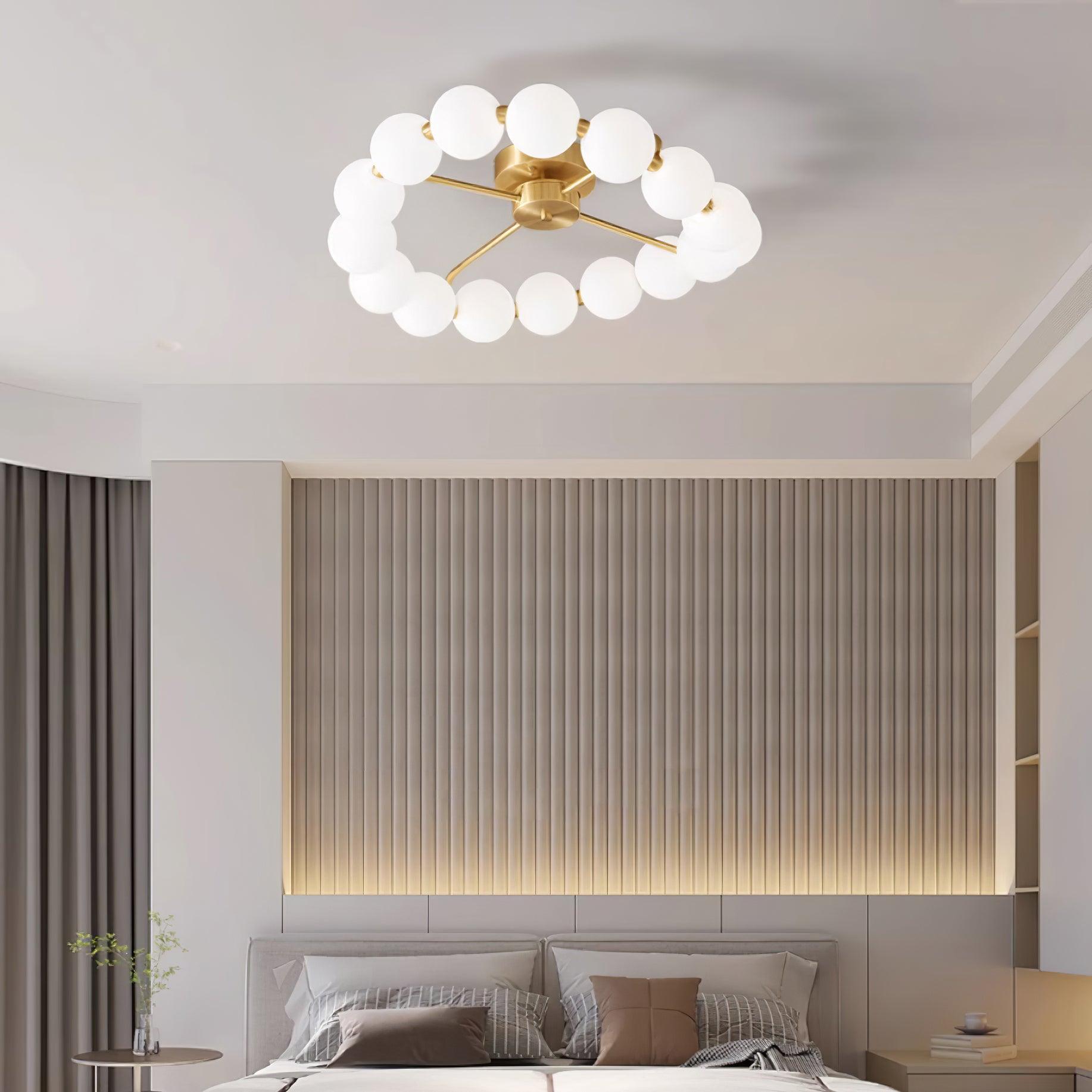 Pearls Round Ceiling Light - Docos