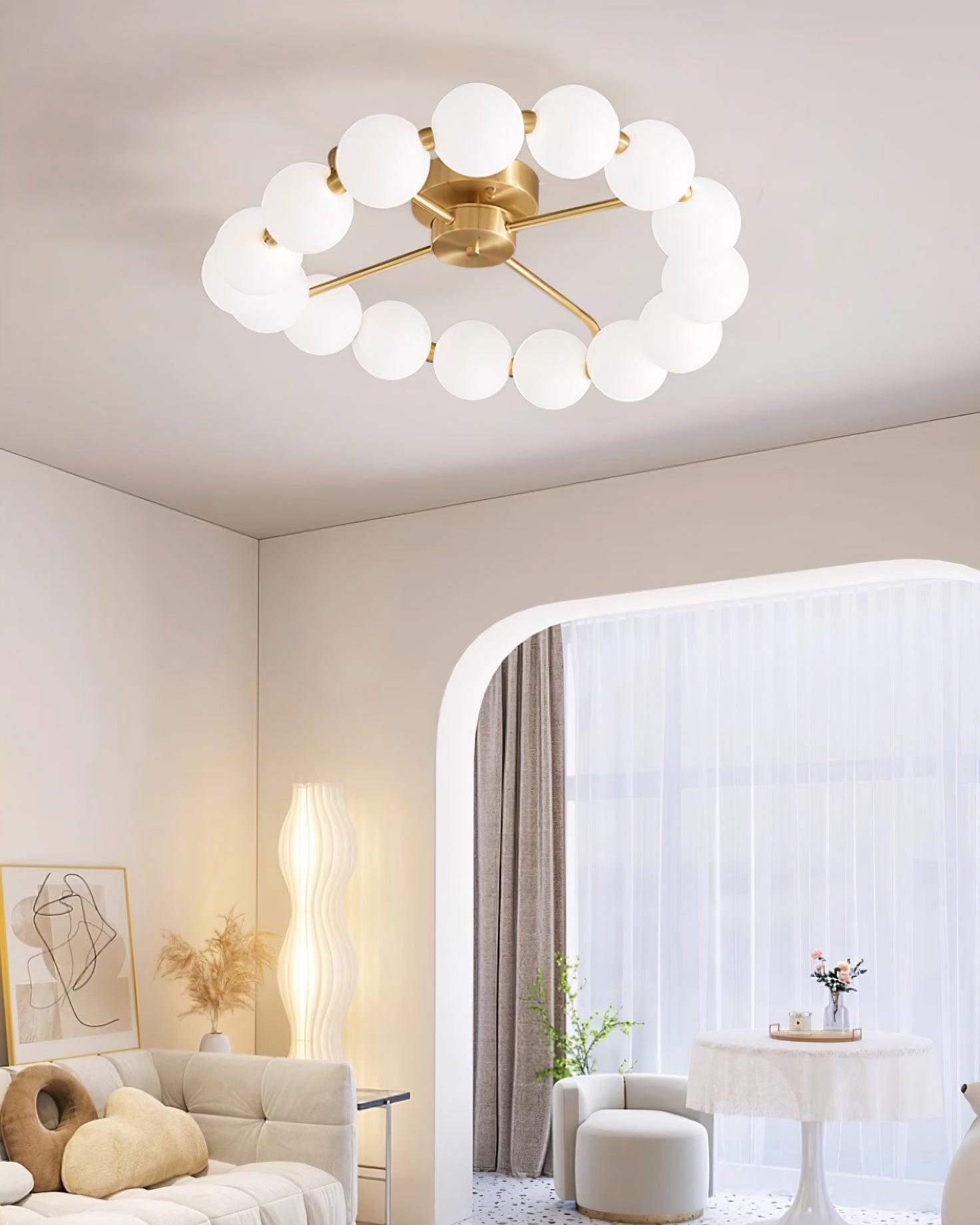 Pearls Round Ceiling Light