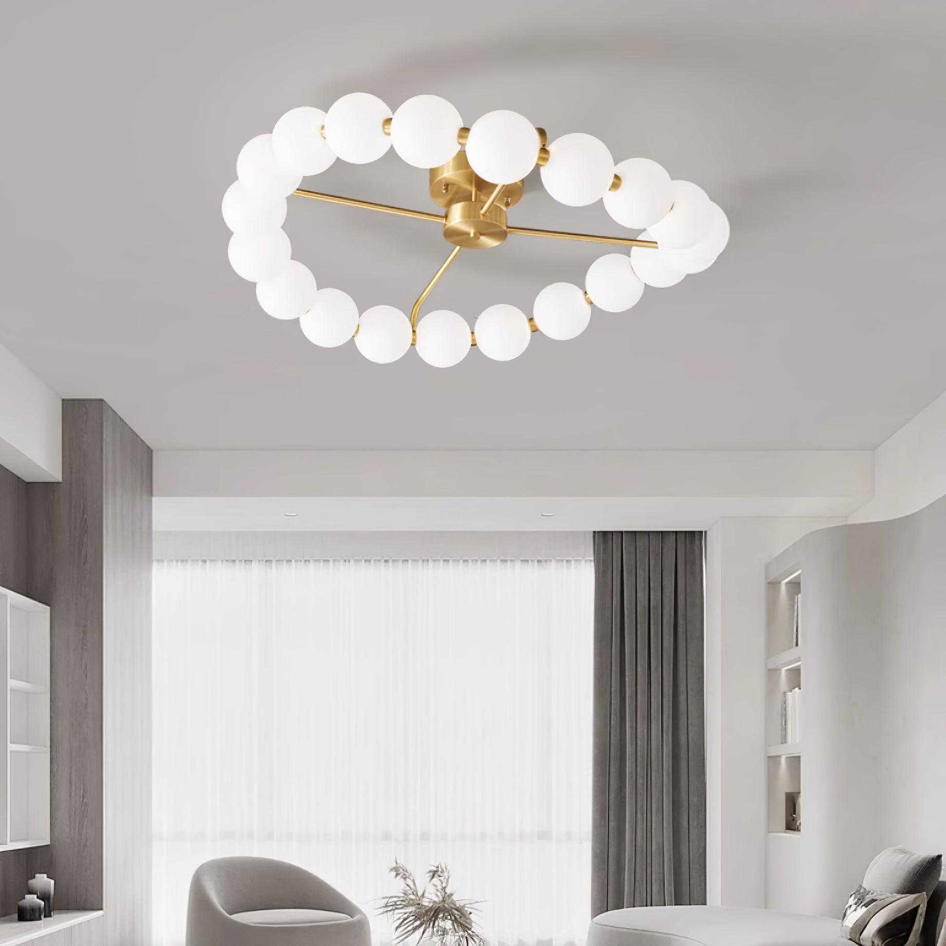 Pearls Round Ceiling Light - Docos
