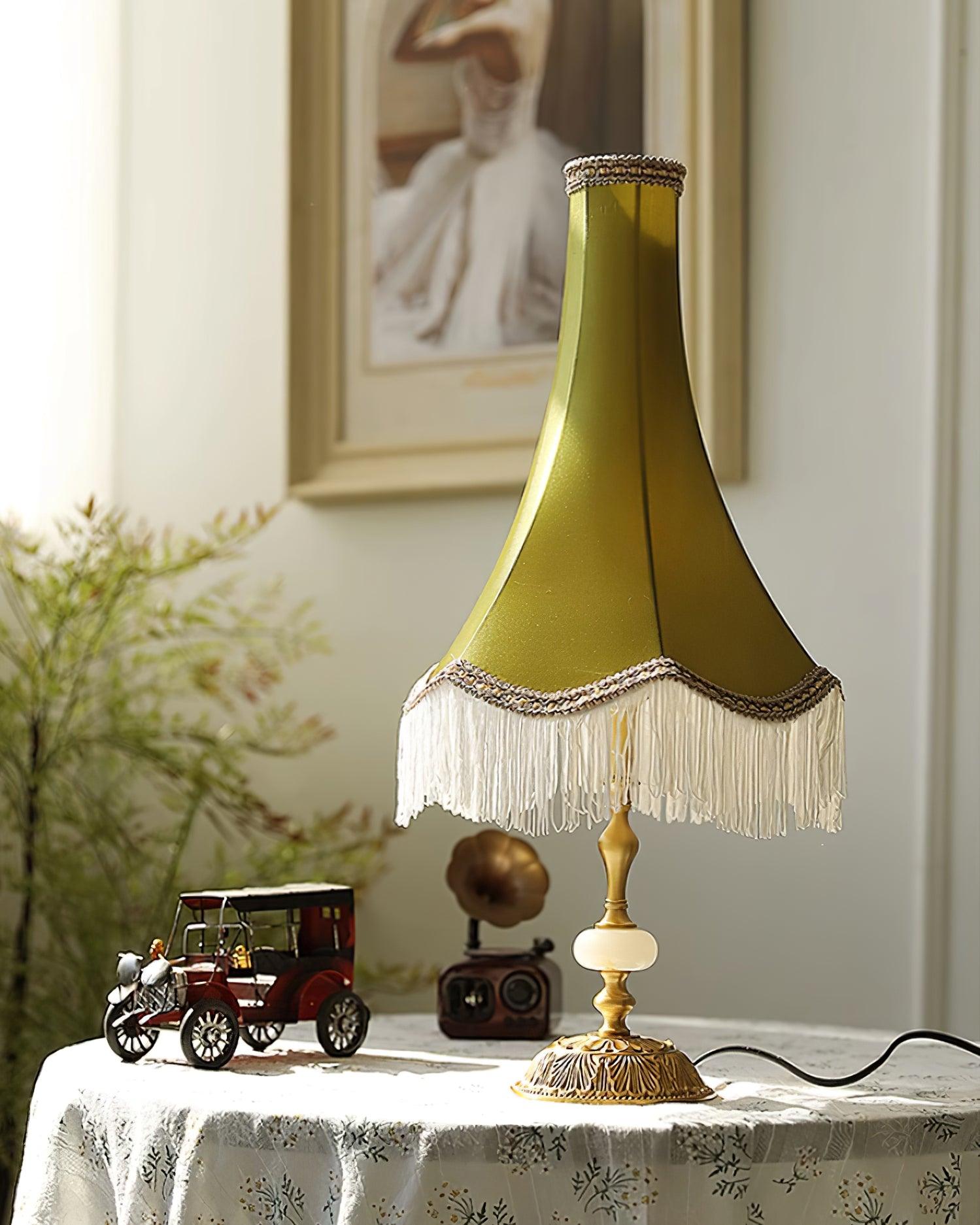 Peia Tassel Table Lamp 11.8″- 25.5″ - Docos