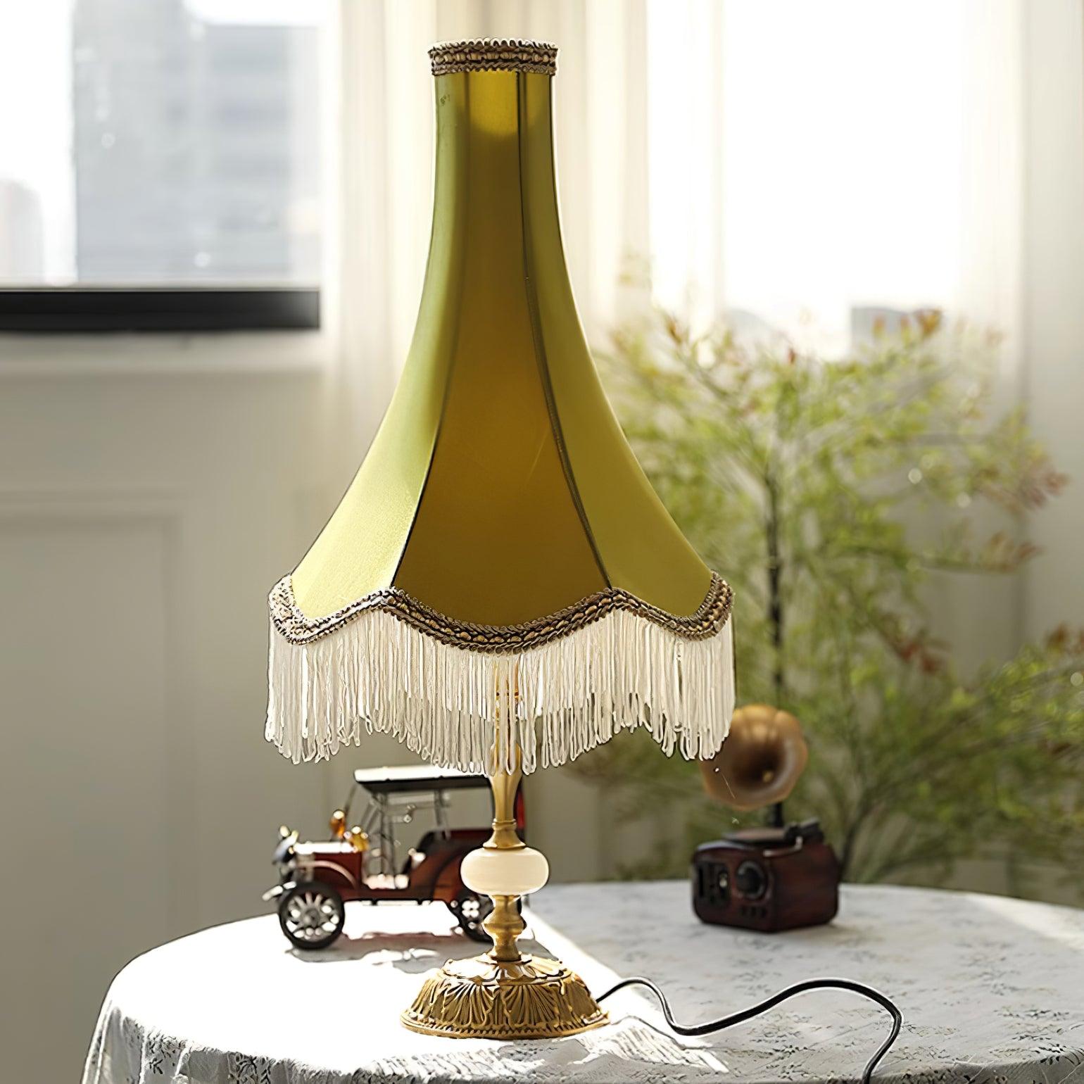 Peia Tassel Table Lamp 11.8″- 25.5″ - Docos