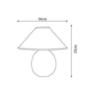 Penna Table Lamp 11.8″- 12.9″ - Docos