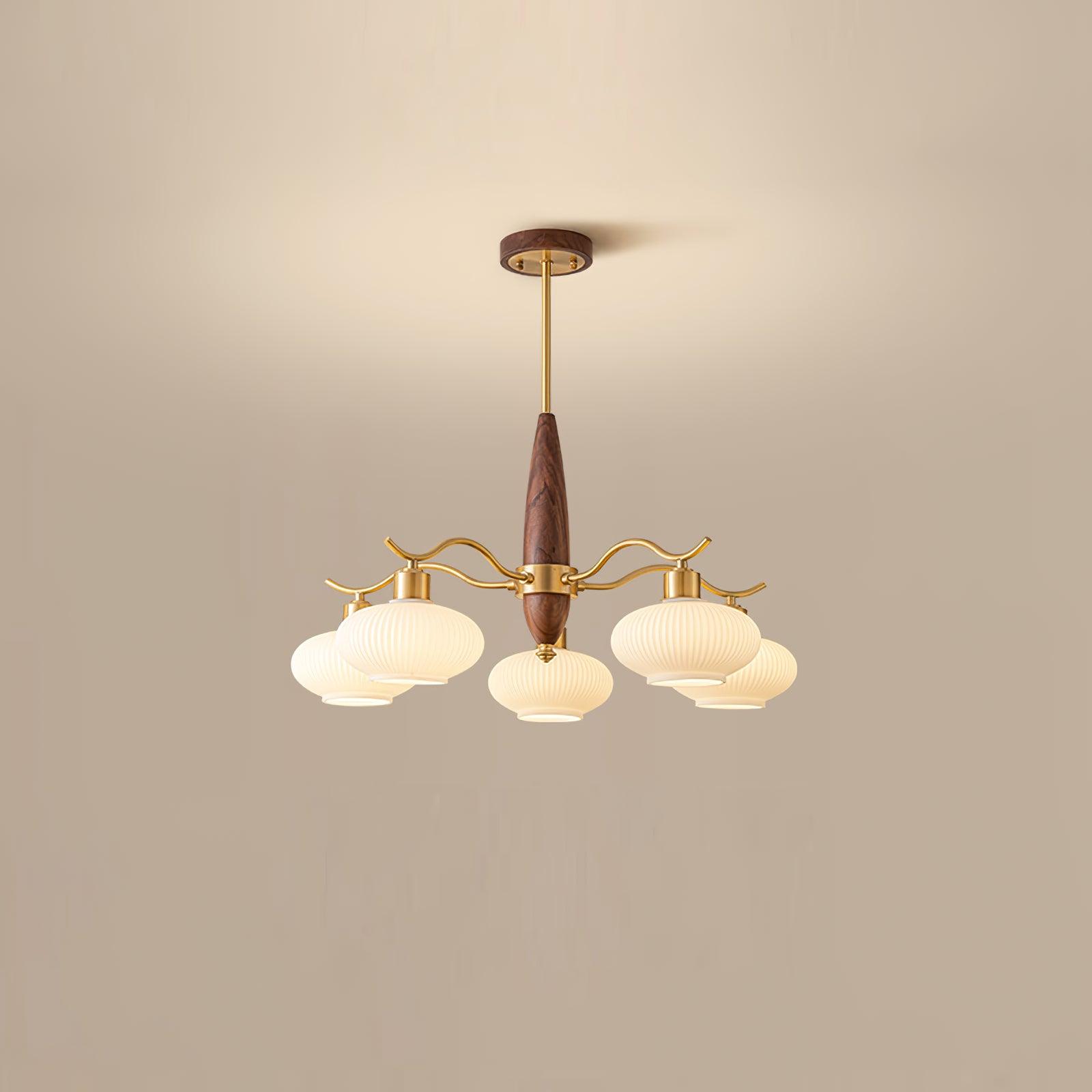 Penton Glass Chandelier - Docos
