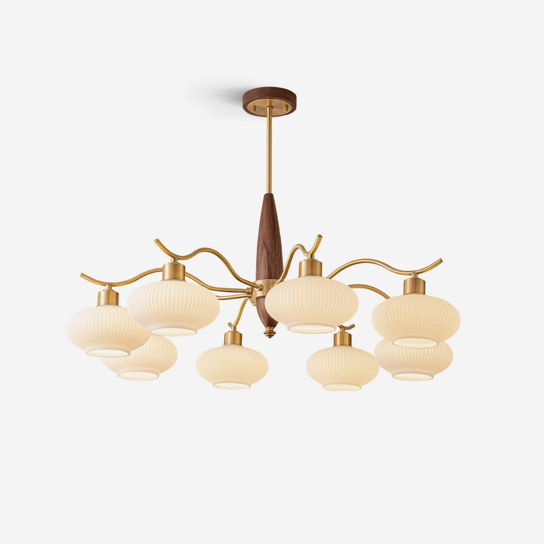 Penton Glass Chandelier - Docos