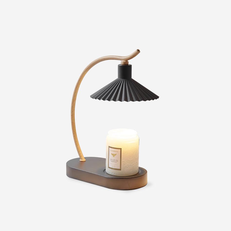 Perla Pleated Table Lamp 9.8″- 12.2″ - Docos