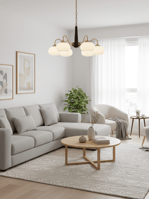 Persimmon Chandelier