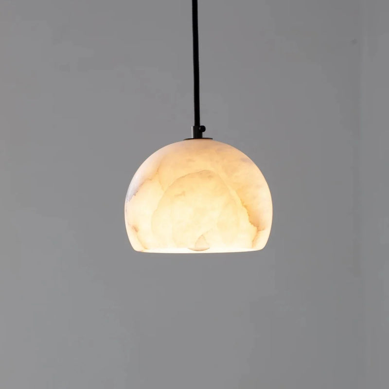 Petal Alabaster Dome Staircase Chandelier – detail 23