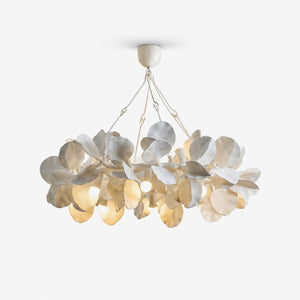 Petal Grove Plaster Chandelier