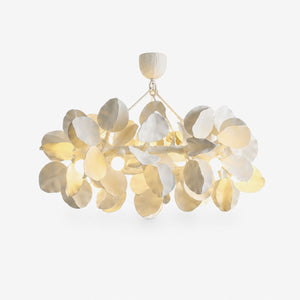 Petal Grove Plaster Chandelier
