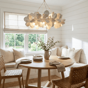 Petal Grove Plaster Chandelier