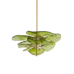 Petals Gold Murano Chandelier