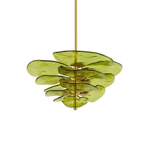 Petals Gold Murano Chandelier