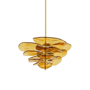 Petals Gold Murano Chandelier