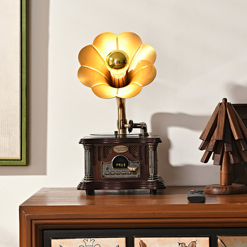 Phonograph Table Lamp – detail 2