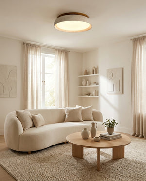 Piedra Travertine Ceiling Light