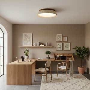 Piedra Travertine Ceiling Light